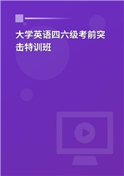 2024年大学英语四六级考前突击特训班